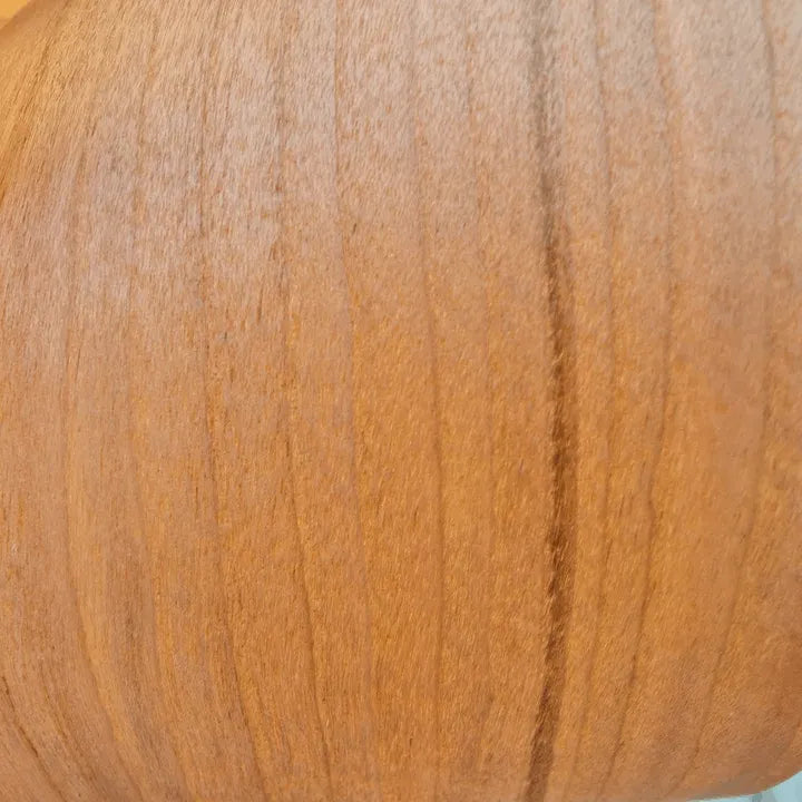 Nordic Wood Pendant Light Shade for Living Room | Natural Wooden Lampshade – E27/E26