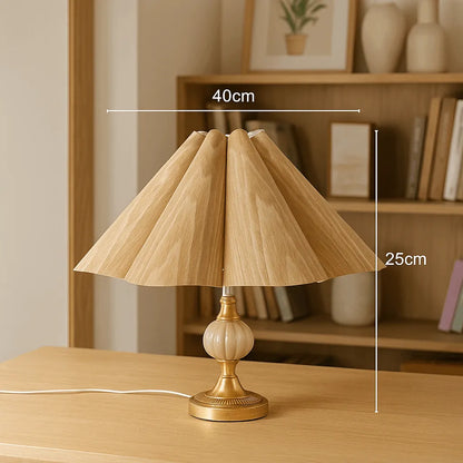 Abat-jours scandinaves en bois de coquille Saint-Jacques pour lampes de table et de sol | Kits de fabrication d'abat-jours DIY