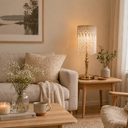 Abat-jour vintage en dentelle blanche | Abat-jour romantique à faire soi-même pour lampe de chevet - E10 / E14 / E26 / E27