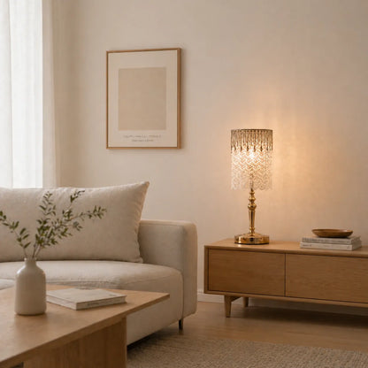 Abat-jour vintage en dentelle blanche | Abat-jour romantique à faire soi-même pour lampe de chevet - E10 / E14 / E26 / E27